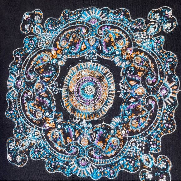 Twisted Heart XS Black Embroidered Jacket - Picture 9 of 9